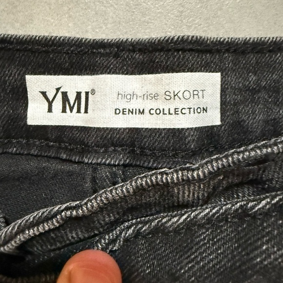 YMI Back Denim Skort - Picture 6 of 8